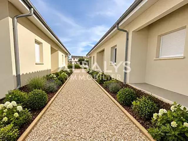 Coutras 33230 Location maison 3 pièces t3 jardin