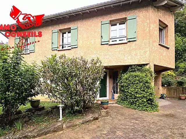 Couzon au Mont d'Or 69270 Achat / Vente maison 7 pièces t7 terrasse parking