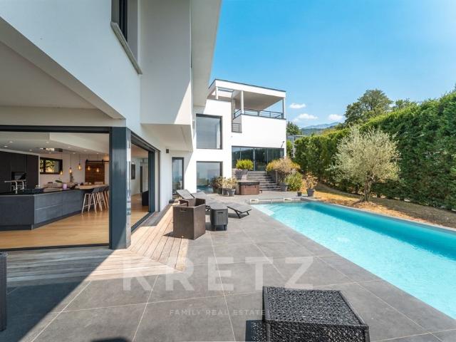 COUBLEVIE / VOIRON – Un Belvédère Contemporain d'Exception 240m² Coublevie