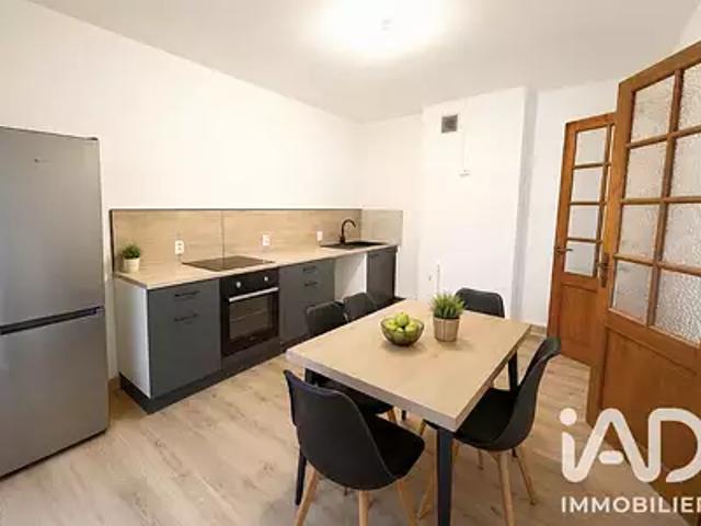 Coudekerque Branche 59210 Achat / Vente appartement 3 pièces t3 terrasse cave