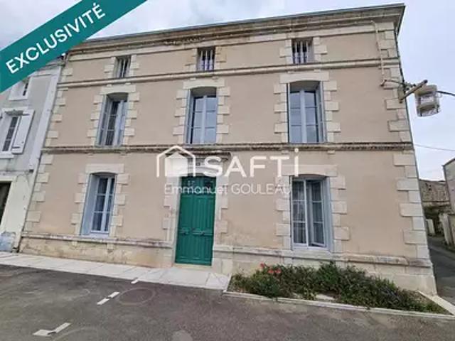 Coulon 79510 Achat / Vente maison 7 pièces t7 terrasse parking