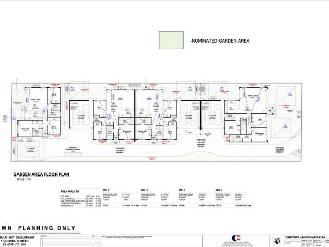 COUNCIL APPROVED FOUR UNIT SITE