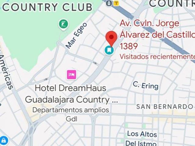 COUNTRY CLUB TERRENO EN VENTA SOBRE AVE, DE 1,025 M2