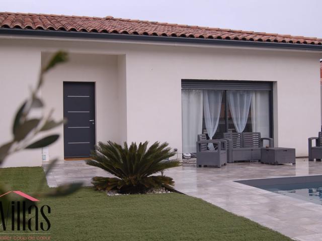 Coup de cœur pour cette magnifique villa de plain pied avec. 118m² Carcassonne