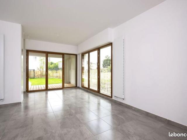 Coup de cœur – T2 avec jardin triple orienté Sud Ouest Nord – plafond haut