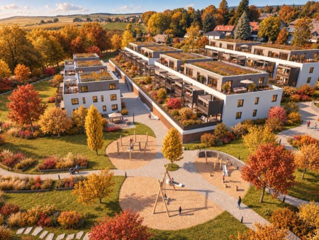COUP DE COEUR NEUER ÖKOLOGISCHER BEZIRK IN GRÜNER UMGEBUNG