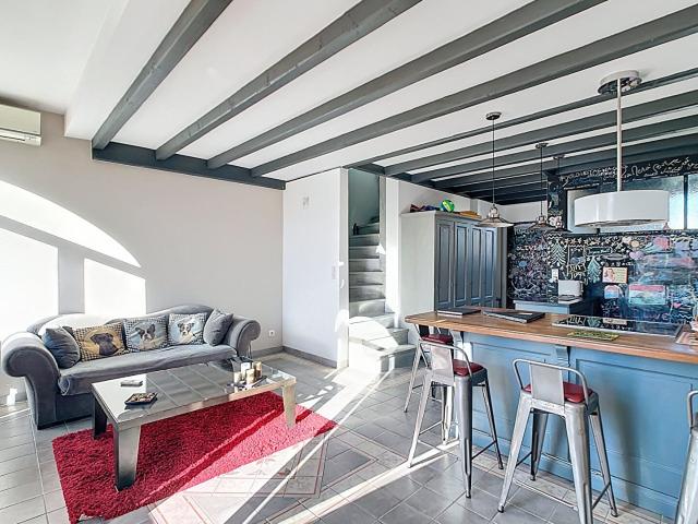 Coup de coeur Duplex 3 pièces dernier étage Cannes Prado. 75m² Cannes