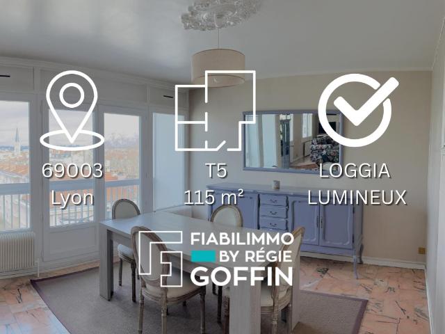 Rare en dernier étage | 115 m2 3 chambres Loggia + Garag