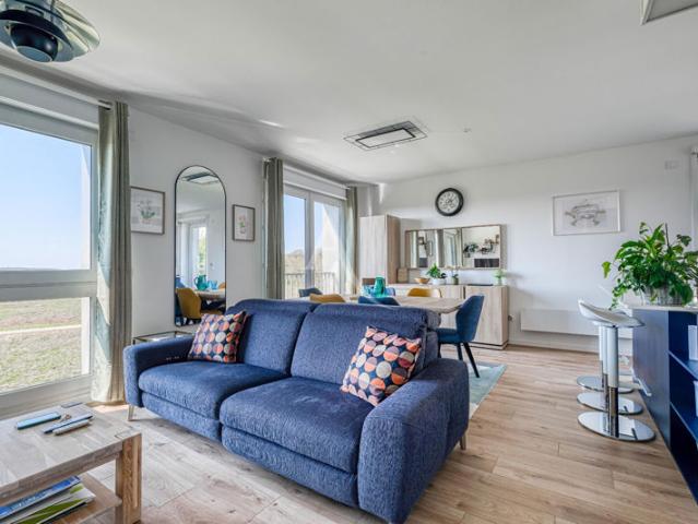 Coupvray Duplex 4 pièces en dernier étage avec terrasse et vue dégagée
