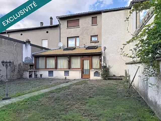 Courcelles Chaussy 57530 Achat / Vente maison 7 pièces t7 terrasse parking