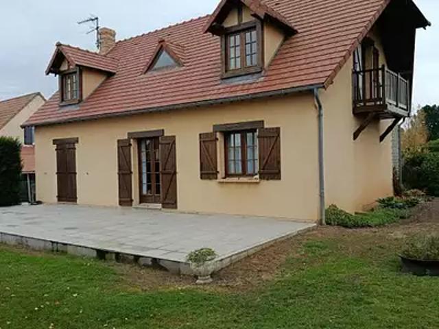 Courcelles sur Seine 27940 Achat / Vente maison 5 pièces t5 jardin terrasse