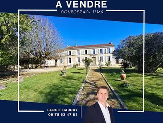 Courcerac 17160 Achat / Vente maison 9 pièces t9 terrasse parking
