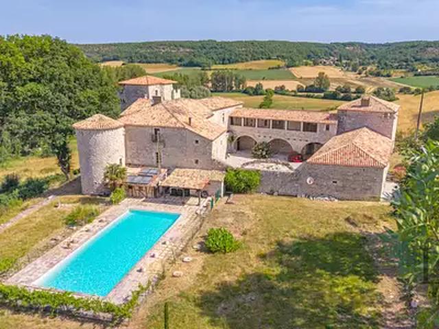 Courbiac 47370 Achat / Vente maison 25 pièces t25 piscine jardin