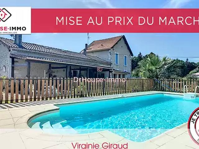 Coursac 24430 Achat / Vente maison 7 pièces t7 piscine terrasse