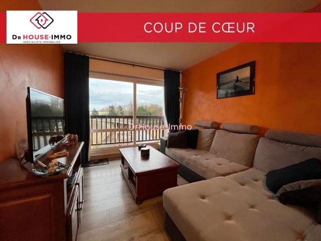 Courseulles Sur Mer T2 de 44,45 m² – Dernier étage – Balcon et Terrasse – À 500 m de la plage