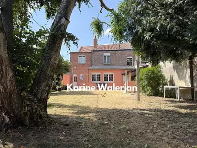 Courrières 62710 Achat / Vente maison 7 pièces t7 jardin terrasse