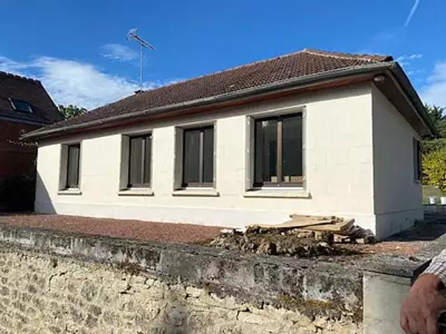 Courteuil 60300 Location maison 4 pièces t4 jardin