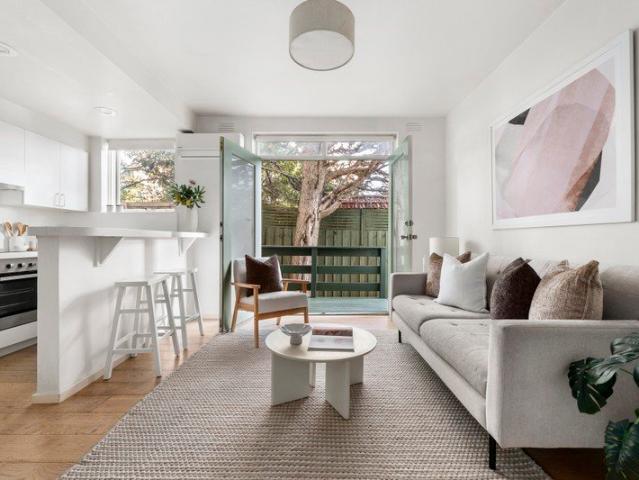 Courtyard appeal in boutique block