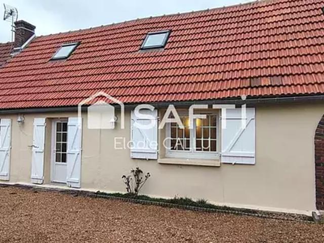 Courville sur Eure 28190 Achat / Vente maison 4 pièces t4 parking