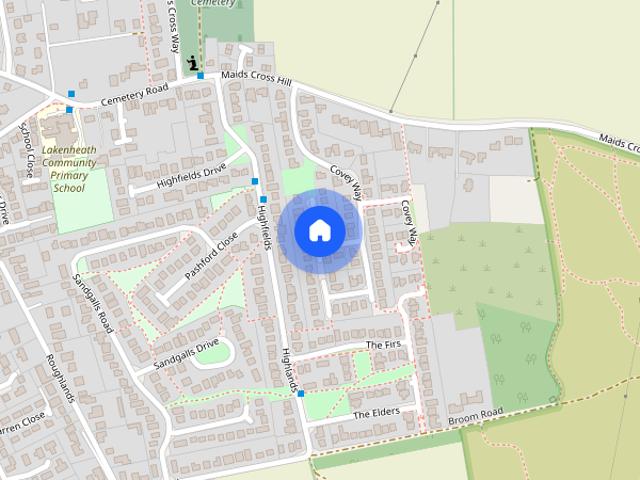 Covey Way, Lakenheath
