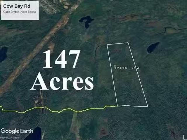Cow Bay Road, Grand Lake, NS, B1P 5P8 vacant land for sale.