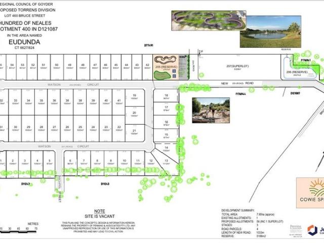 Cowie Springs Estate Development Approval Granted Secure Your Block Today