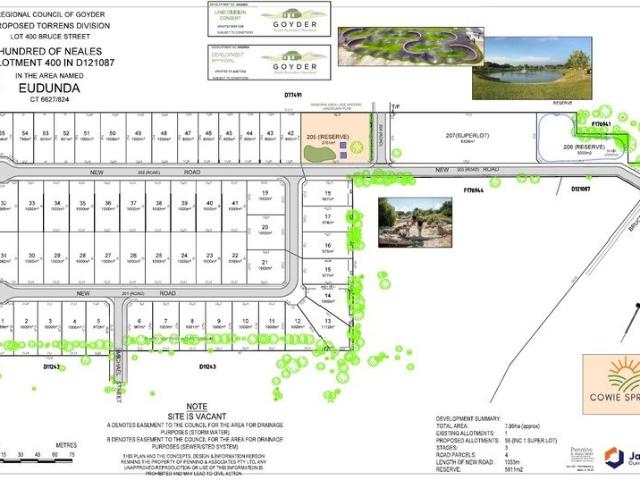 Cowie Springs Estate Development Approval Granted Secure Your Block Today