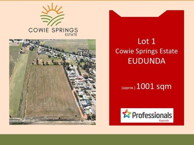 Cowie Springs Estate Development Approval Granted Secure Your Block Today