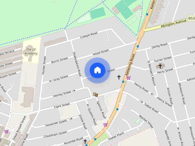 Cowper Street, The Mounts NN1