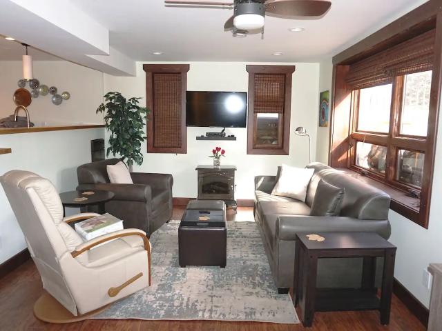 Cozy one bedroom basement suite with LARGE windows fully furnished!