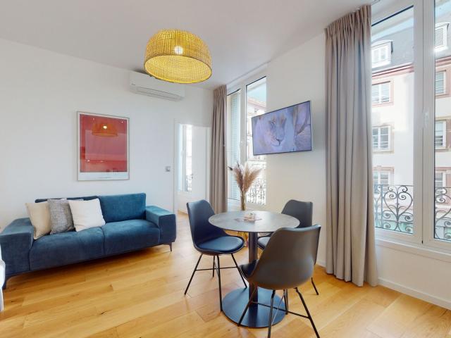 Cozy and Comfortable Stay in the Heart of Strasbourg's Grande Ile: Gutenberg 3 Apartment