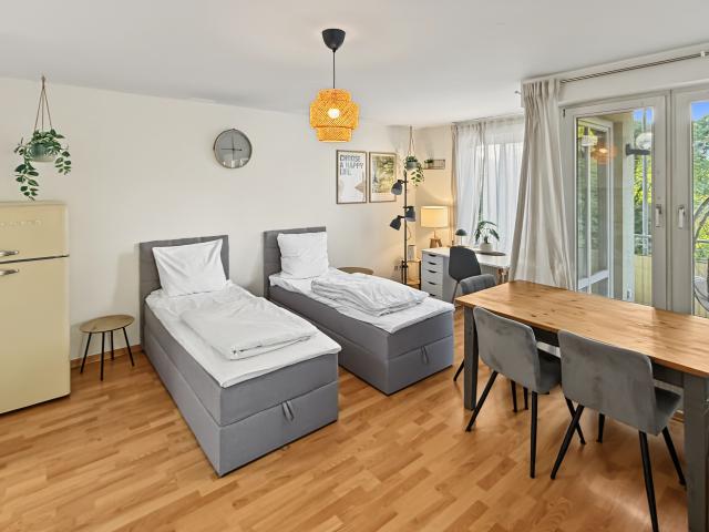 Cozy Apartment direct in the City huge balcony