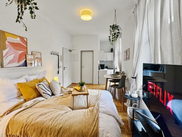 Cozy Apartment direct in the City huge balcony