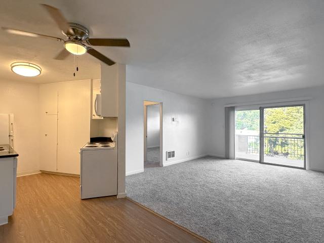 Cozy, comfortable living space in the gorgeous neighborhood you love at Lincoln Villa