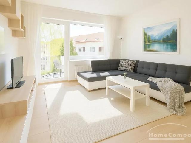 Cozy, fully furnished 2 room apartment with balcony in Sendling