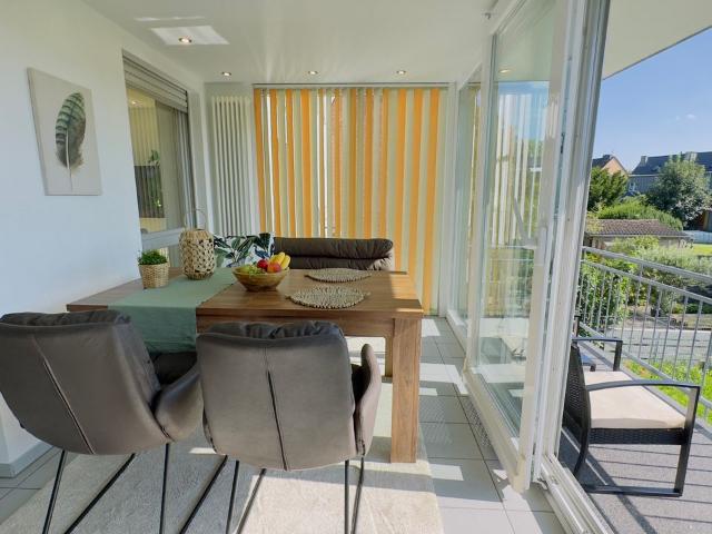 Cozy furnished apartment on time with winter garden, balcony and garden view!, Aachen Amsterdam Apartments for Rent