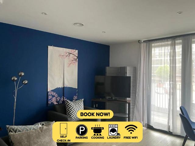 Cozy Flat for 2 River of Thames with FREE Parking