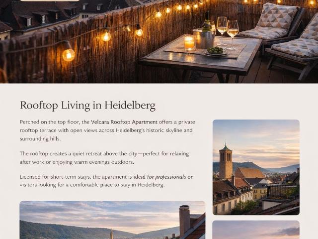Cozy, gorgeous studio Heidelberg