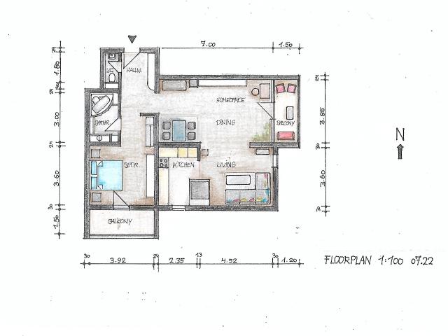 Cozy, great loft apartment / Karlsruhe