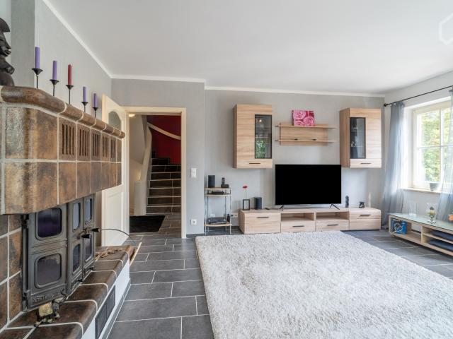 Cozy home in newly renovated semi detached house in the heart of Melsdorf near Kiel
