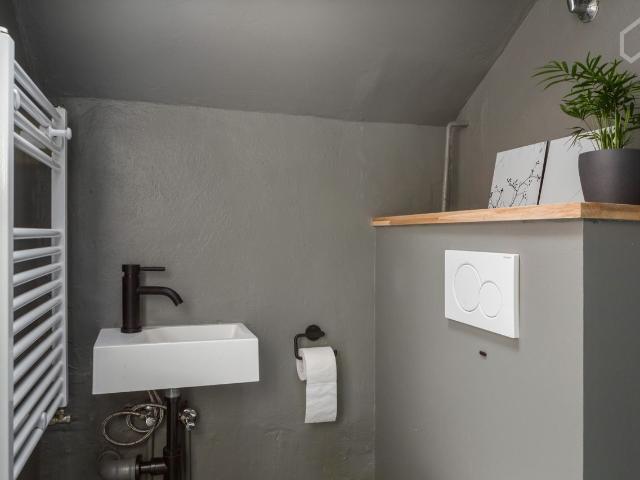 Cozy, renovated loft in early days house in Cologne Ehrenfeld, Koln Amsterdam Apartments for Rent