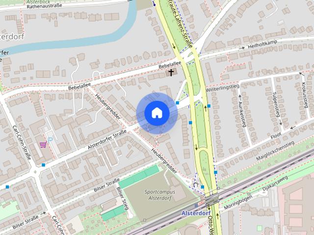 Cozy Studio apartment for rent in Hamburg Nord