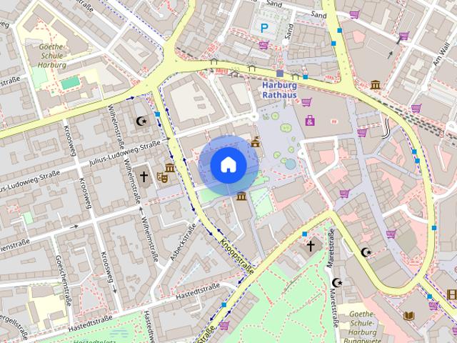 Cozy studio apartment for rent in Harburg, Hamburg