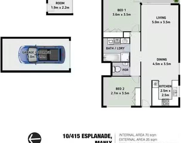 Nice 10/415 Esplanade, Manly QLD 4179