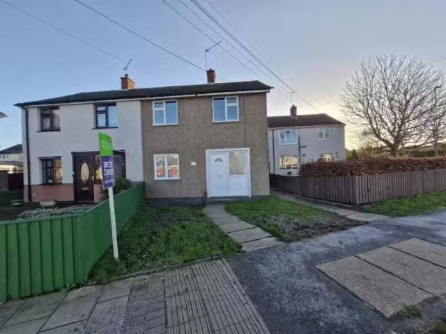 New 1 BA 3 bedroom semi detached house for rent in St James La.