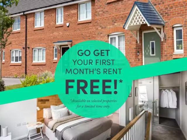 Charming 1 BA 3 bedroom terraced house for rent in Fairway Cre.