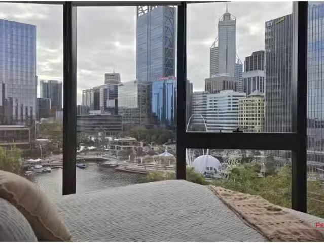 Cozy 1 BR 708/11 Barrack Square, PERTH Apartment for rent Lis.