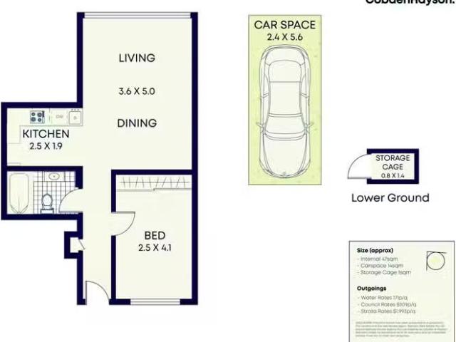 Cozy 29/3 Gallimore Avenue, Balmain East NSW 2041