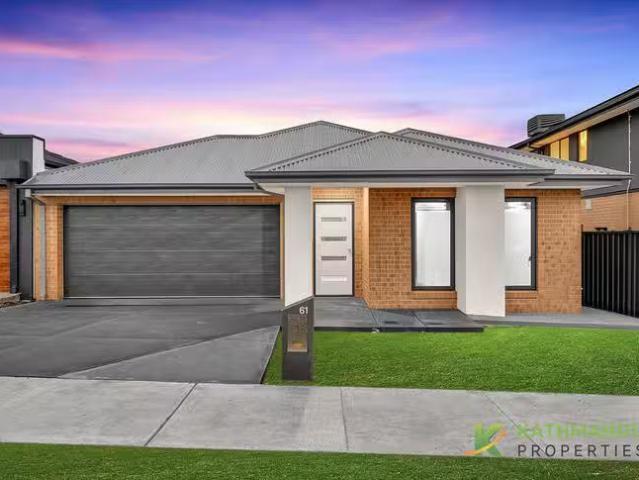 Deal! 4 BR 61 Spafield Road, Beveridge, VIC 3753