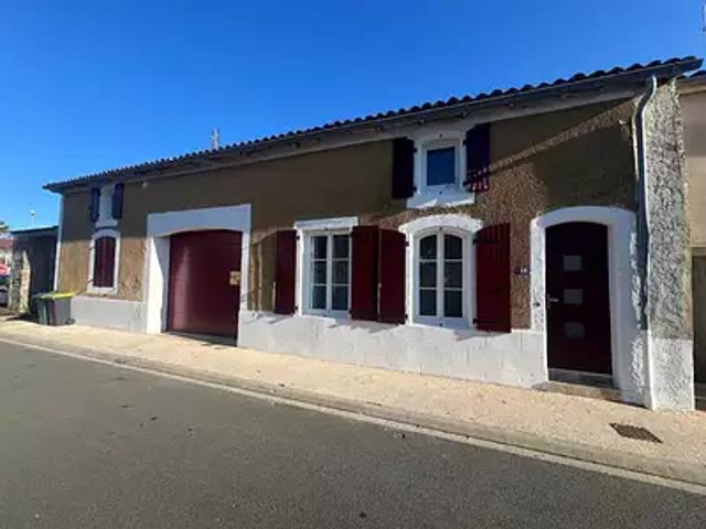 Cozes 17120 Achat / Vente maison 3 pièces t3 jardin terrasse